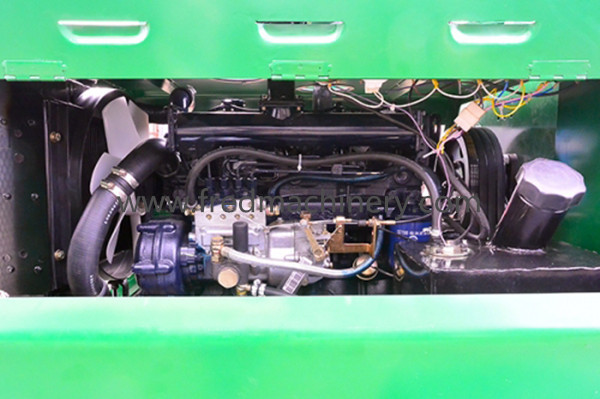 Hydraulischer Chipper der mobilen Dieselmotor